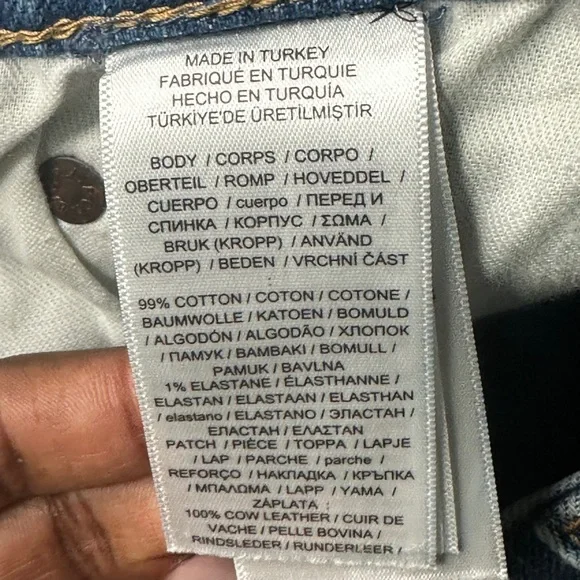 Vintage Ralph Lauren Light Blue Skinny Jeans - Picture 9 of 12